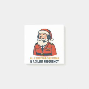 Post-it® Tout ce que je veux pour Noël est une fréquence cl