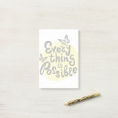 Post-it® Tout est possible (Sur un bureau)