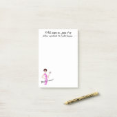 Post-it® "Tout M'Échappe !" Écris-le ! Diva (Sur un bureau)