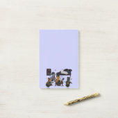 Post-it® Toutes notes de ce Courrier-it® de jazz (Sur un bureau)