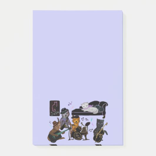 Post-it® Toutes notes de ce Courrier-it® de jazz (Devant)