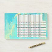 Post-it® Tracker ! (Sur un bureau)