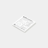 Post-it® Tracker de caractères TTRPG (HP, Spells, Turns) (Incliné)