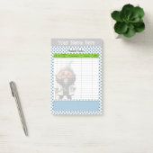 Post-it® Tracker de mignon docteur Gnome à thème mal de têt (Bureau)