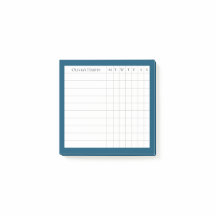 Tracker Habit personnalisé dans Ocean Blue