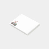 Post-it® Tracteur animal de ferme de porc mite (Incliné)