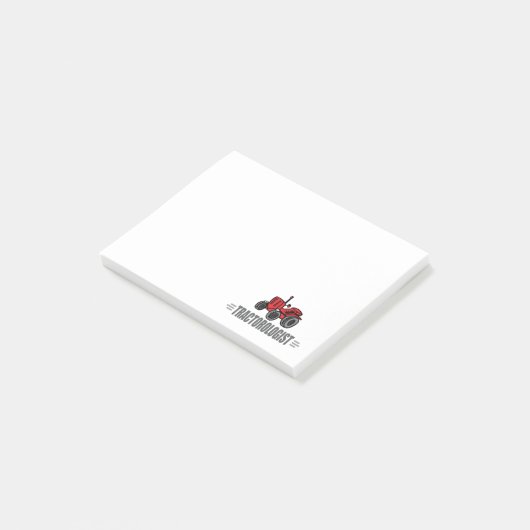 Post-it® Tracteur drôle (Incliné)
