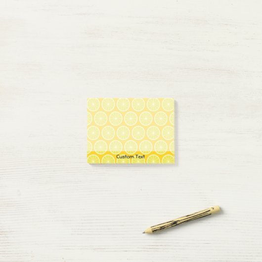 Post-it® Tranche de citron (Sur un bureau)