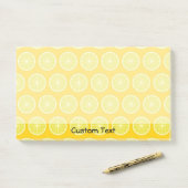 Post-it® Tranche de citron (Sur un bureau)