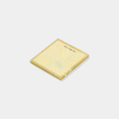 Post-it® Tranche de Citron Rustique Jaune Pictural (Incliné)