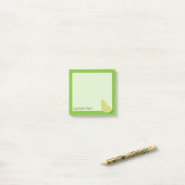 Post-it® Tranche de citron vert (Sur un bureau)
