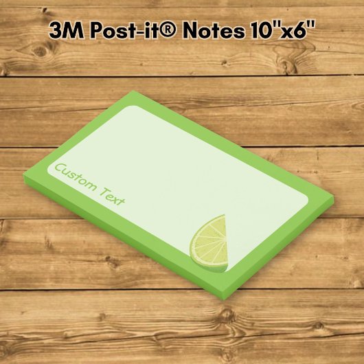Post-it® Tranche de citron vert