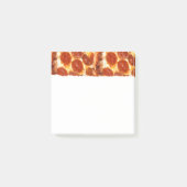 Post-it® Tranche de pizza pepperoni classique de SlipperyJo (Devant)