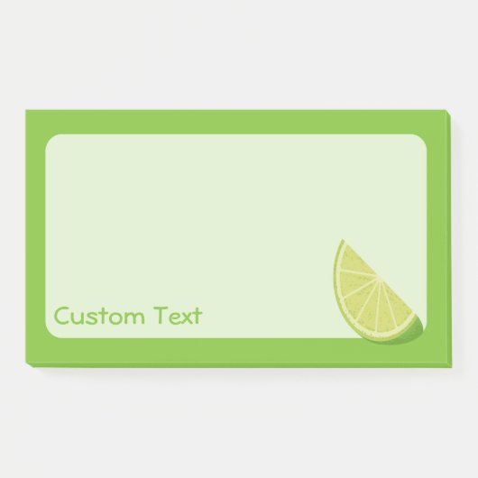 Post-it® Tranches de chaux (Devant)