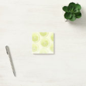 Post-it® Tranches de chaux sur Jaune clair (Bureau)