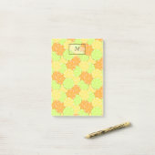 Post-it® Tranches d'orange, citron, chaux (Sur un bureau)