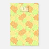 Tranches d'orange, de citron, de lime