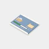 Post-it® Transfert de fichiers d'un dossier à un autre (Incliné)