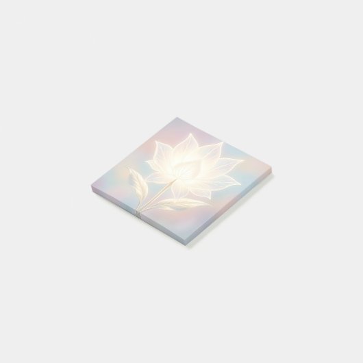 Post-it® Translucent Lotus on Soft Background (Incliné)