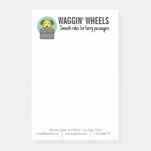 Post-it® Transport de chiens - Personnalisé