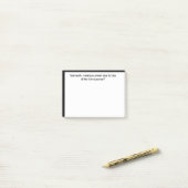 Post-it® Travail d'équipe - ne prenez jamais toute la respo (Sur un bureau)