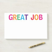 Post-it® Travail Exceptionnel Lumineux (Sur un bureau)