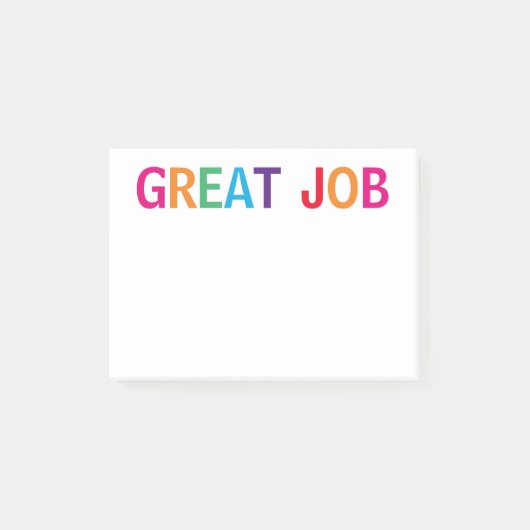 Post-it® Travail Exceptionnel Lumineux (Devant)