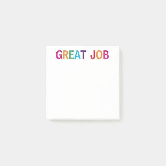 Post-it® Travail Exceptionnel Lumineux (Devant)