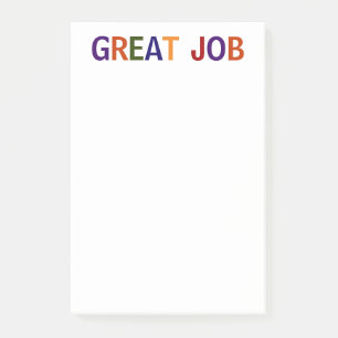 Post-it® Travail formidable multicolore