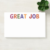 Post-it® Travail formidable multicolore (Bureau)