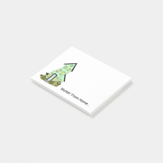 Post-it® Travail Whimsical De Accueil Notes Sticky (Incliné)