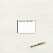 Post-it® Travailler à nouveau juste fait Hier Citation drôl (Sur un bureau)