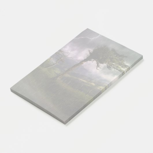 Post-it® Tree Blowing in the Wind During a Thunder Storm (Incliné)