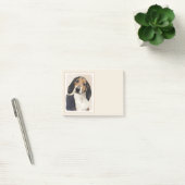 Post-it® Treeing Walker Coonhound Peinture - Art original (Bureau)