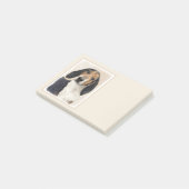 Post-it® Treeing Walker Coonhound Peinture - Art original (Incliné)