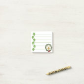 Post-it® Trèfle Chance (Sur un bureau)