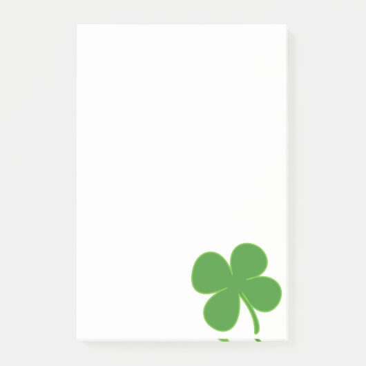 Post-it® Trèfle irlandais (Devant)