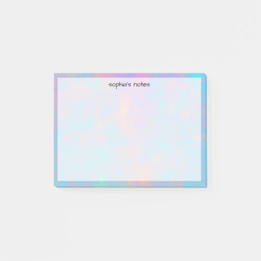 Post-it® Trendy Cute Pastel Abstract Custom (Devant)