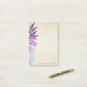 Post-it® Trendy Lovely Stylish, Ananas (Sur un bureau)