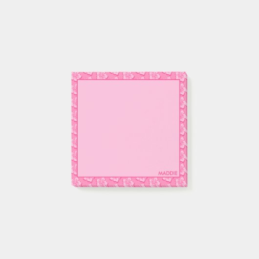 Post-it® Trendy Preppy Tropical Floral  (Devant)