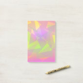 Post-it® Triangles et rectangles Abstraits (Sur un bureau)