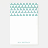 Post-it® Triangles géométriques Post-Notes (Devant)