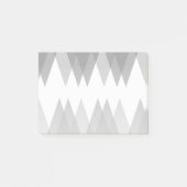 Post-it® Triangles gris (Devant)