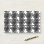 Post-it® Triangles transparents simples, modernes, urbains, (Sur un bureau)