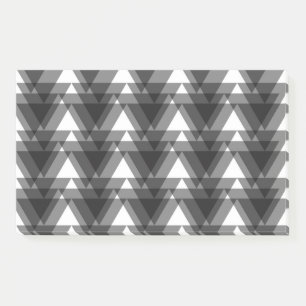 Post-it® Triangles transparents simples, modernes, urbains,