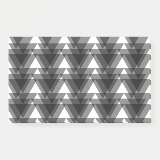 Post-it® Triangles transparents simples, modernes, urbains, (Devant)