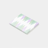 Post-it® Triangles vert et lilas (Incliné)