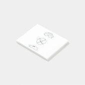Post-it® Triathlon cool nouvelle conception (Incliné)