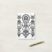 Post-it® Tribal autochtone Abstrait (Sur un bureau)