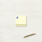 Post-it® Tricot Moche (Fais En Sorte) Renne (Sur un bureau)